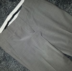 Ann Taylor Wide Leg Dress Pants Gray